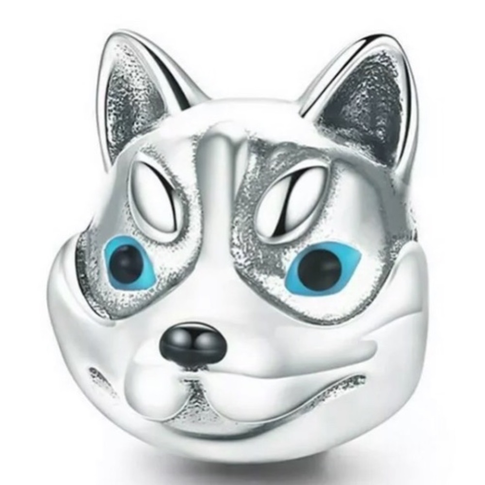 Husky Dog Charm  - Not Pandora